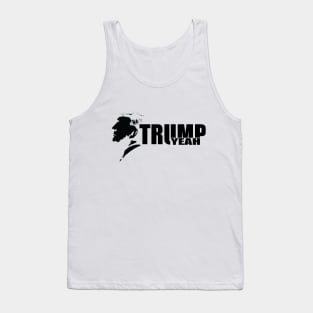 Trump Yeah Black Tank Top